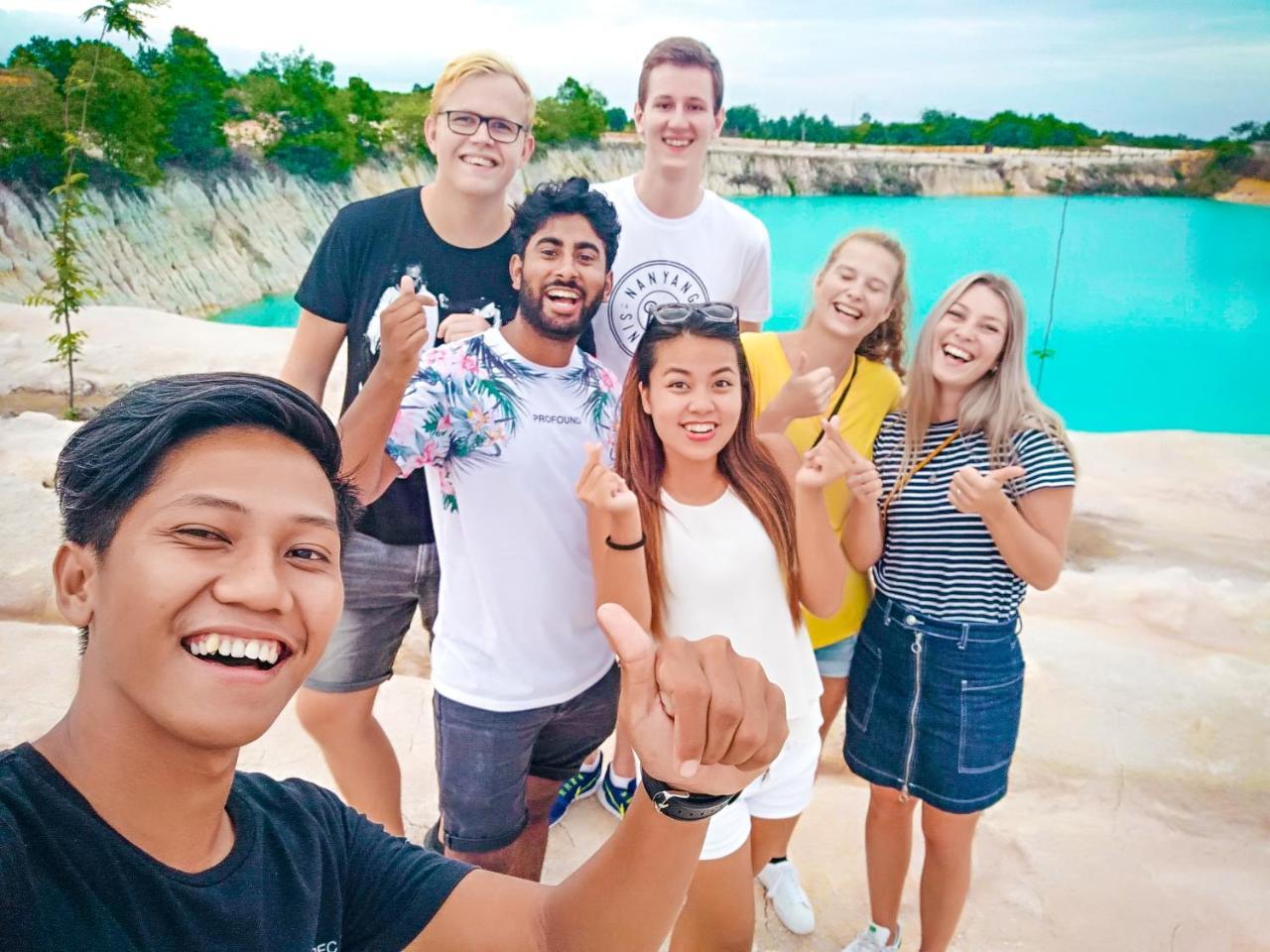 Ostello Beanbag Bintan Backpacker Kangkakawal Esterno foto